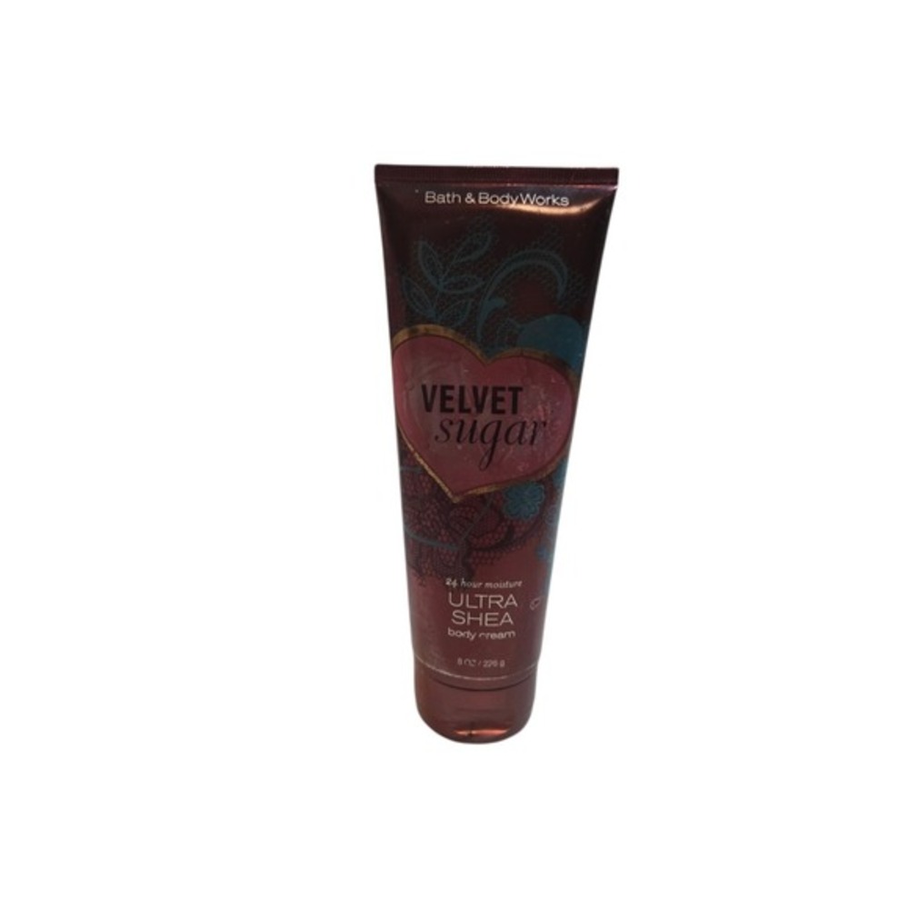 Bath & Body Works‎ Velvet Sugar:  24 HR Moisture Shea  Cream, & 8 OZ